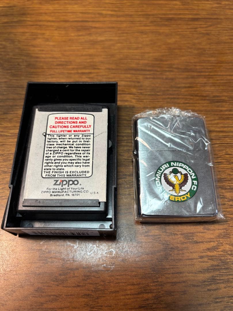 【新品 未使用】　読売ヴェルディ　CATEGORY-1 Zippo