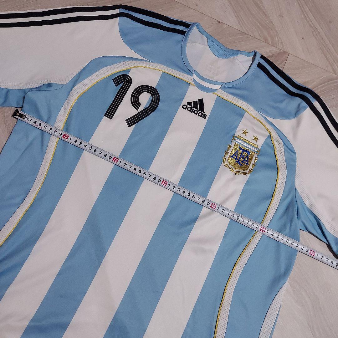 アルゼンチン代表　メッシ　adidas　2006　ユニフォーム　海外製　美品