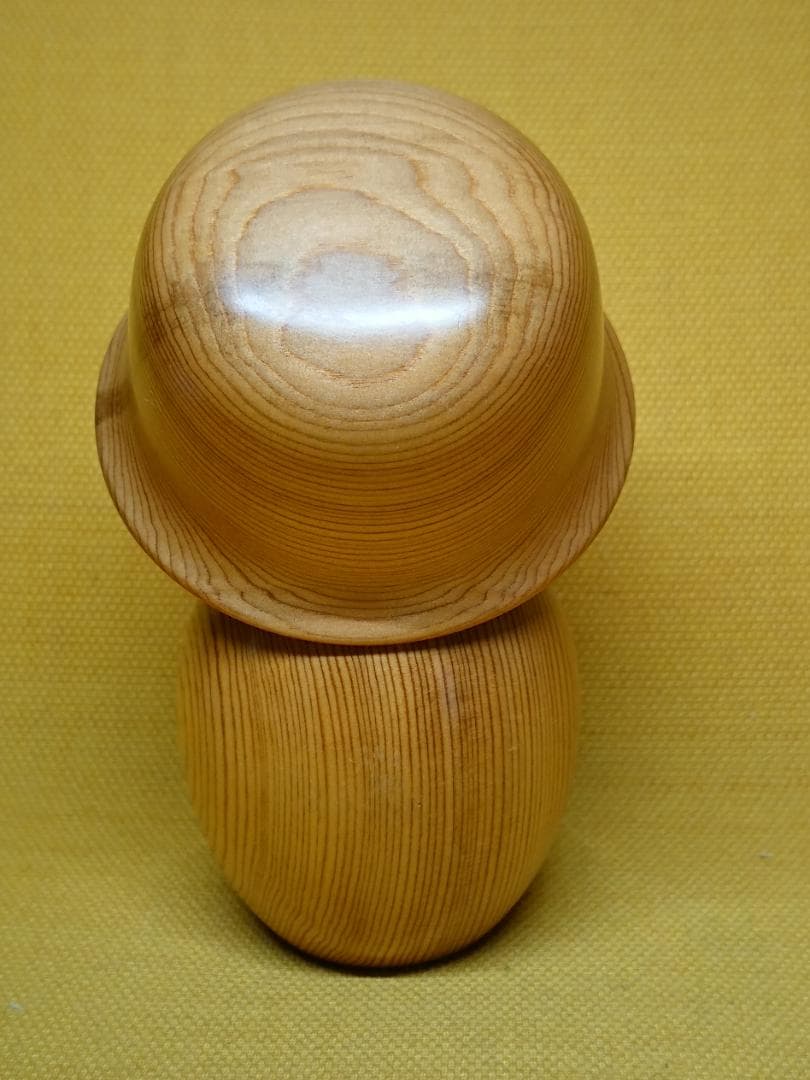 【美品】屋久杉　人形　木製　置物　インテリア　工芸品　美術品　A3394