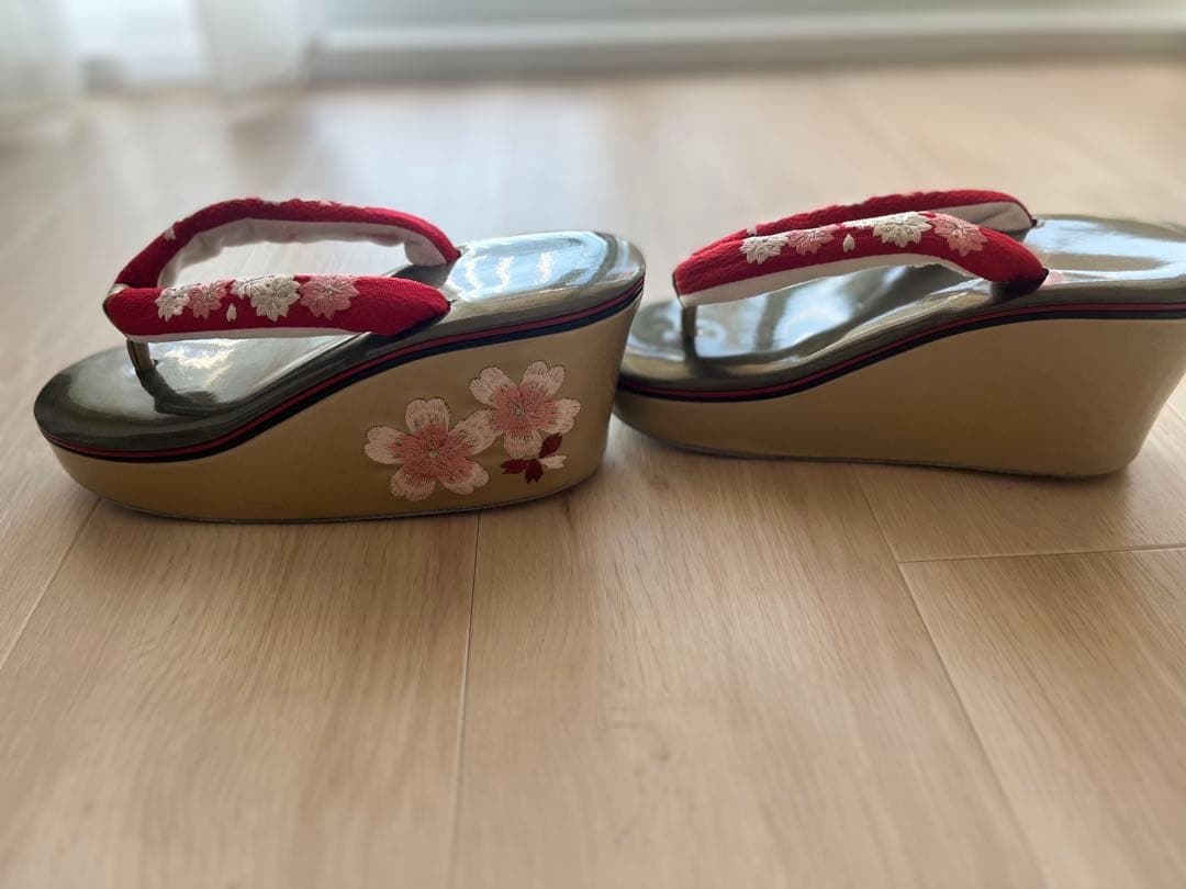 成人式　卒業式　厚底　草履