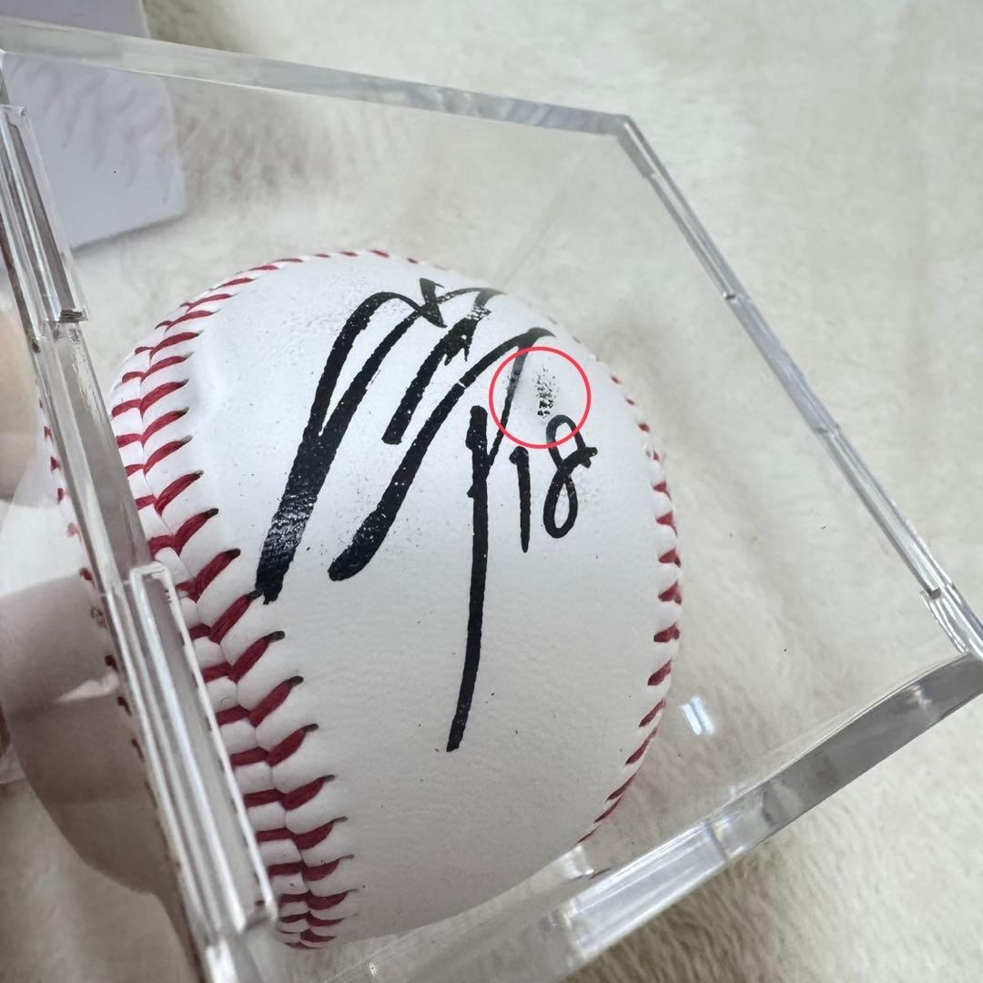 オリックスバファローズ 山本由伸 選手 サインボール ドジャース 投手 野球