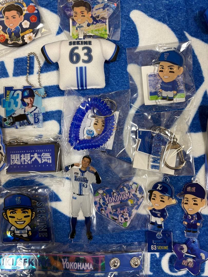 横浜DeNAベイスターズ関根大気選手#63 推しグッズセット