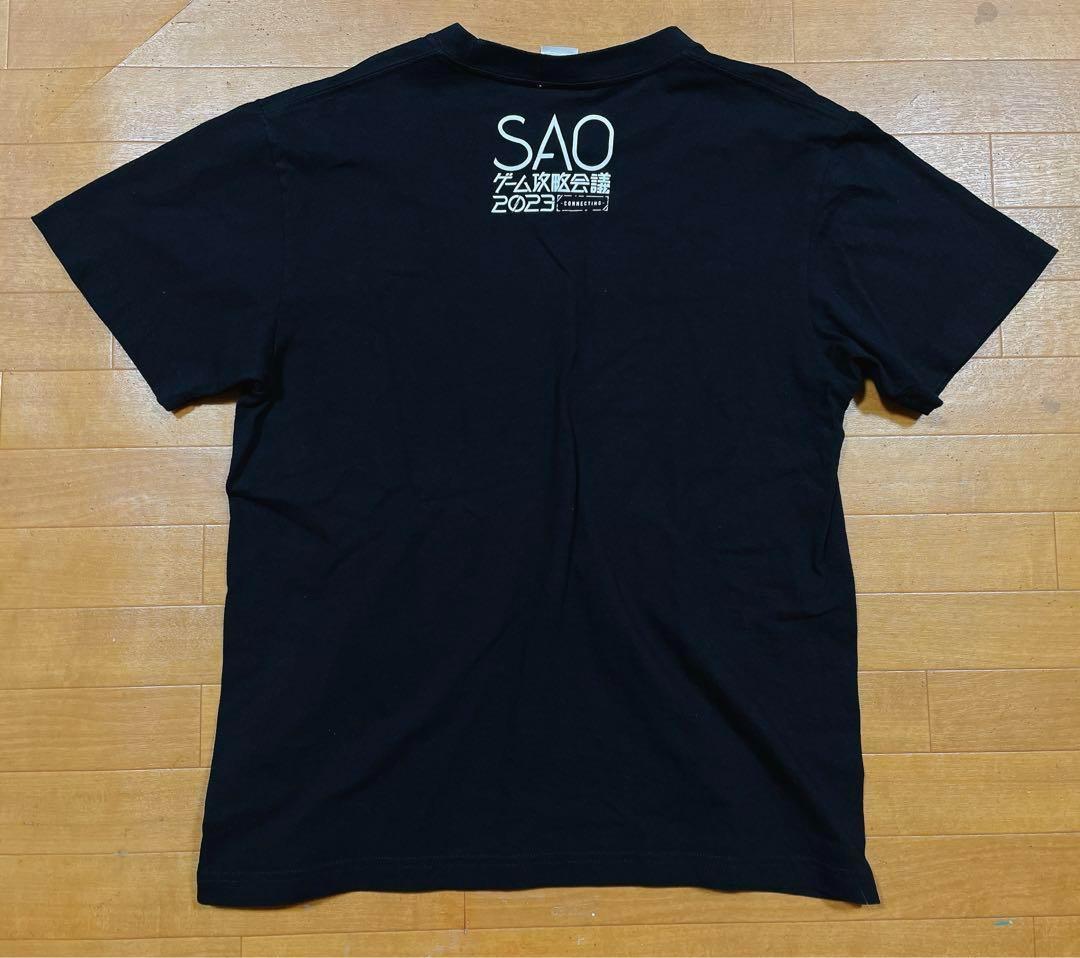ソードアートオンライン 10周年 キリト ゲーム攻略会議 2023 Tシャツ M