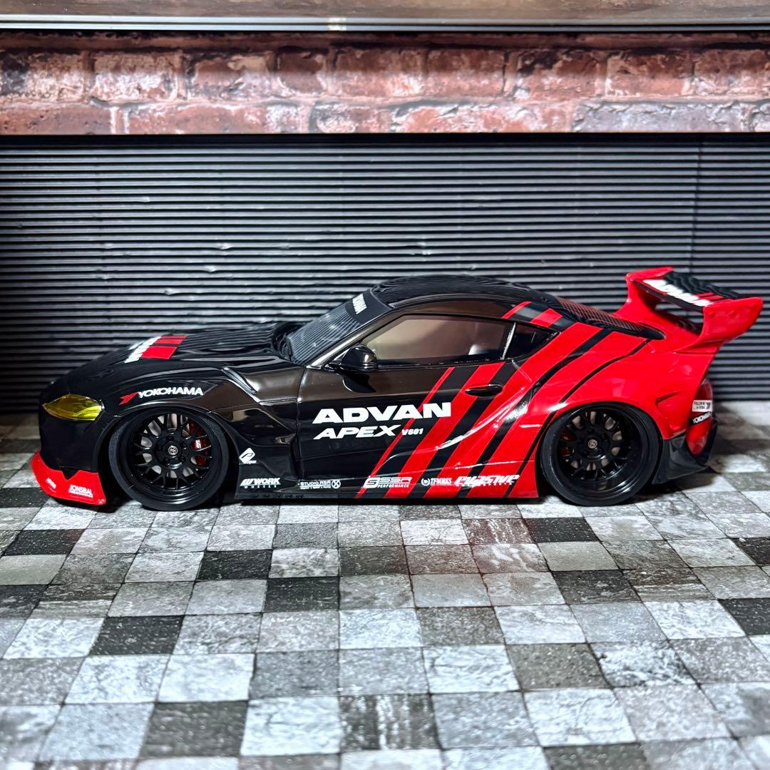 限定999台 1/18 TOP SPEED パンデム GR スープラ ADVAN