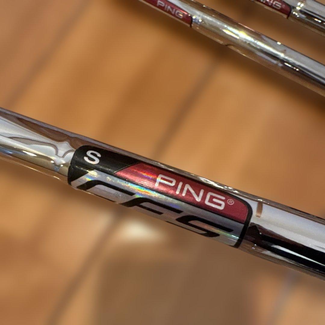 名器 PING G25 アイアン 5〜L 9本 赤 スチール S