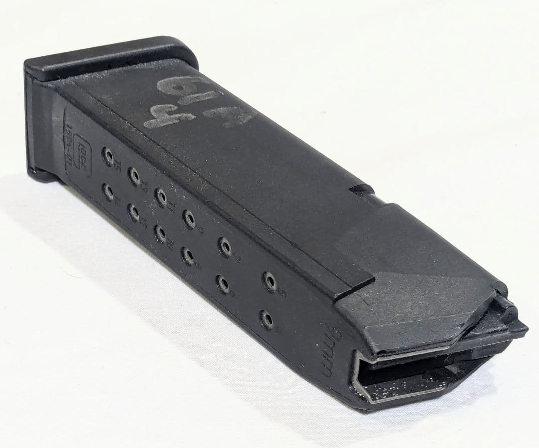 Glockグロック19用 9mm 15連マガジン実物 ポリマー＋スチールインナー