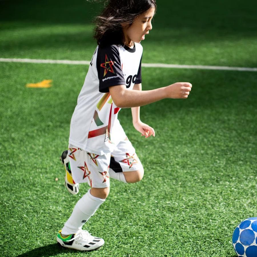 140cm ゴルgol. ジュニアプラシャツプラパン　ホワイト