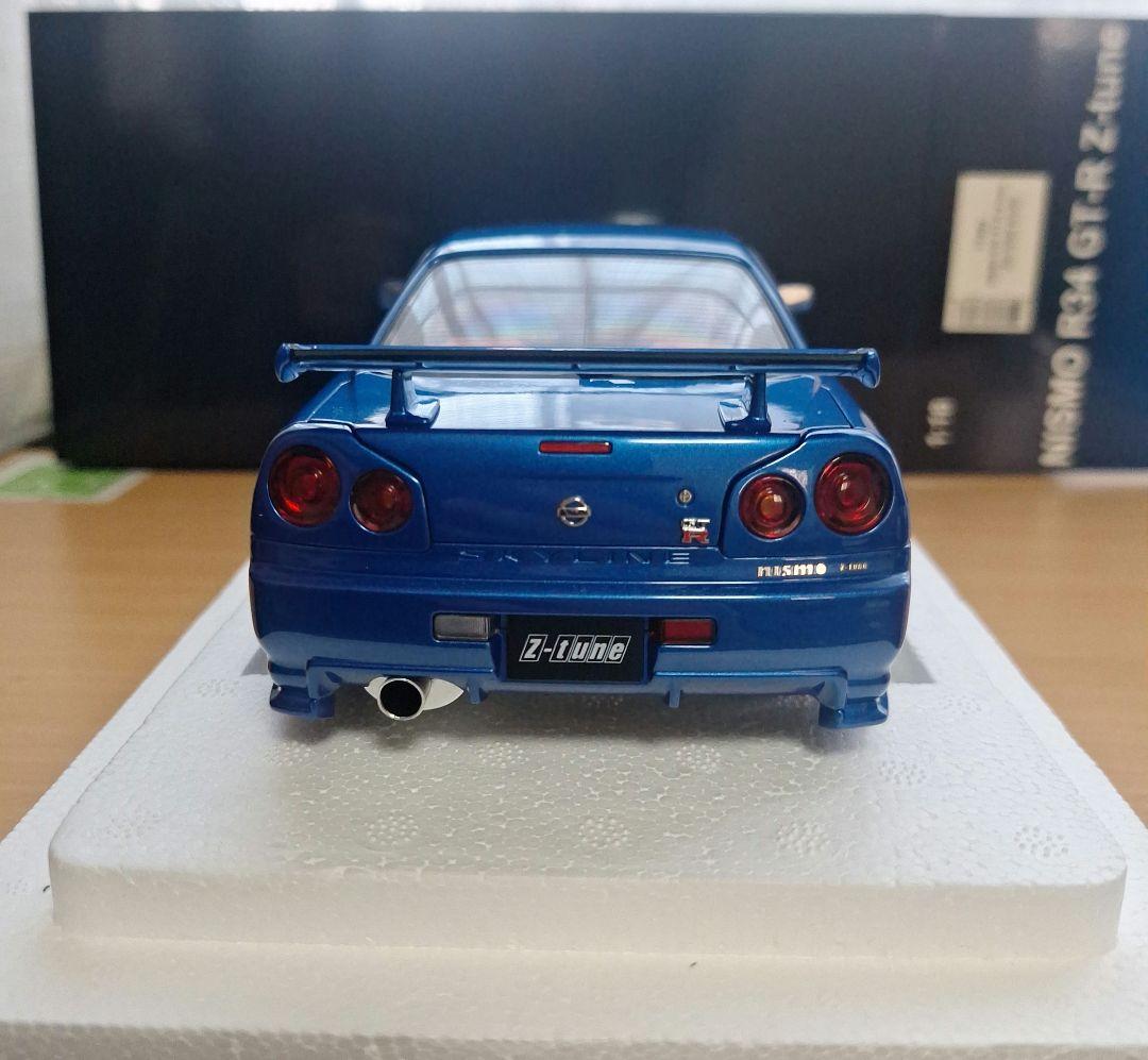 た*き様 オートアート　ニスモ　R34　スカイライン　GT-R　Z-Tune