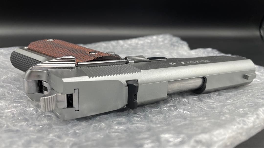【美品】東京マルイ デトニクス .45 ステンレス ガスガン
