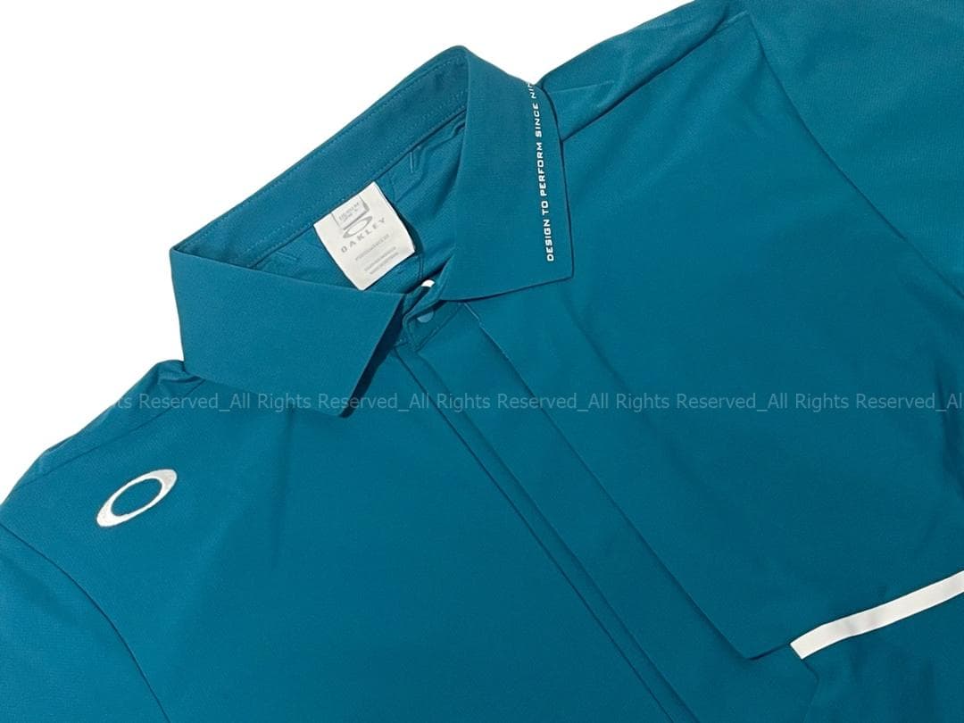 OAKLEY GOLF オークリー ゴルフ ポロシャツ　SKULL SHIRT