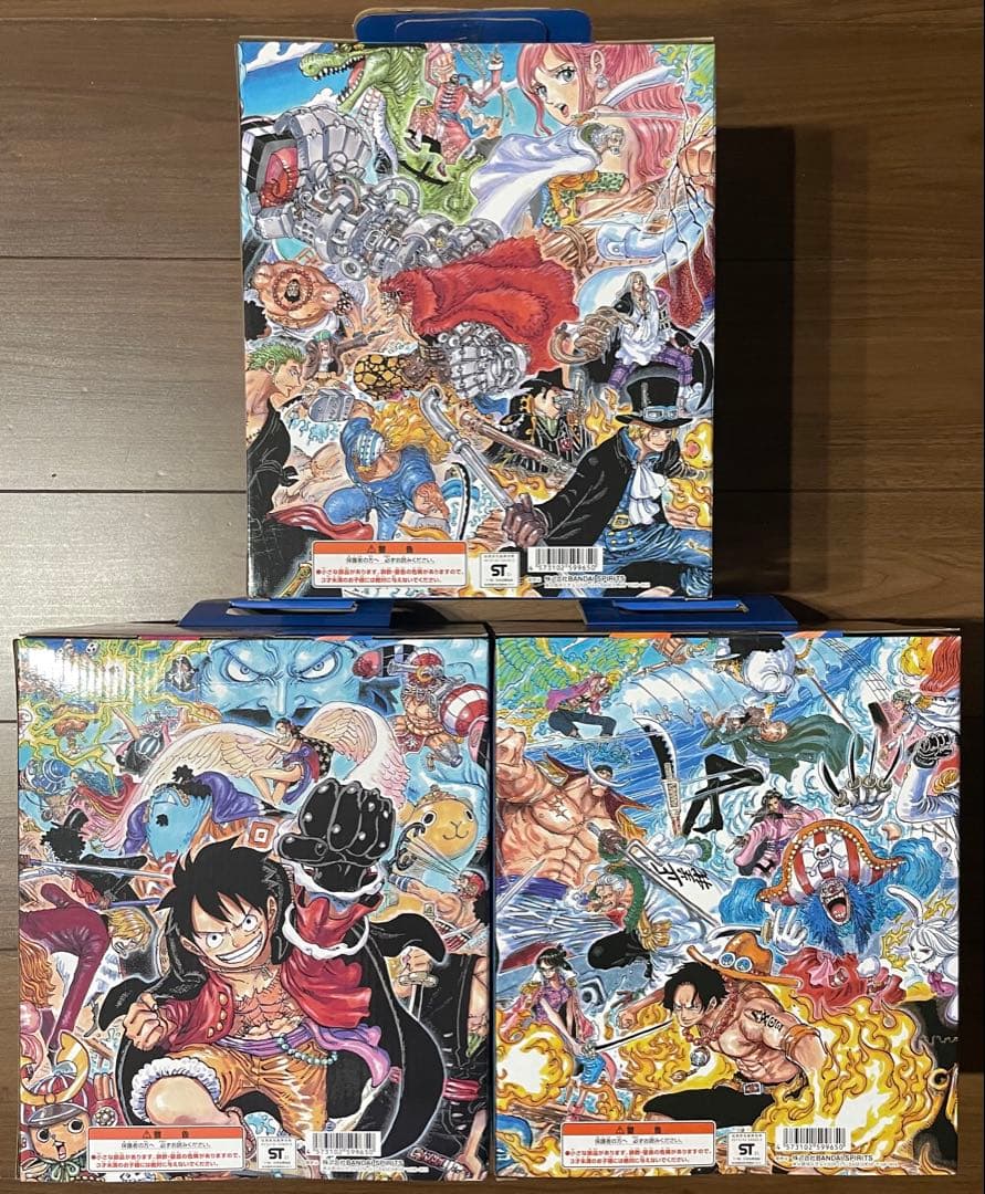 一番くじ ワンピース ルフィ•エース•サボ•ロブルッチ•クロコダイル•エネル
