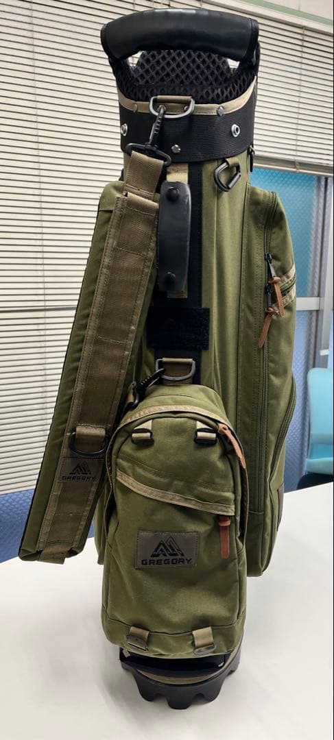 GREGORY ゴルフバッグ オリーブグリーン