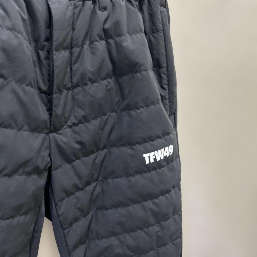 新品❤️TFW49 ブラック キルティングパンツ