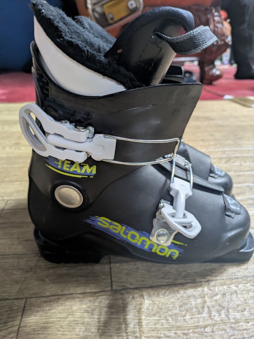ジュニアスキー HEAD117 2点セット➕️SALOMONブーツ21