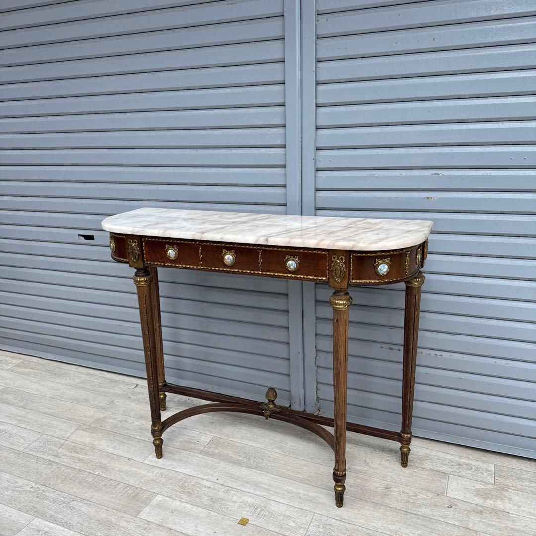 スペイン　最高級　希少　MUARVA S.L. 大理石　コンソール