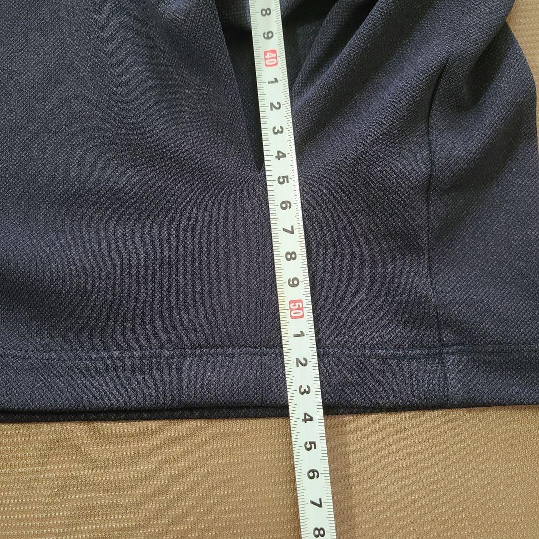 andperse ネイビー ハイネックシャツ