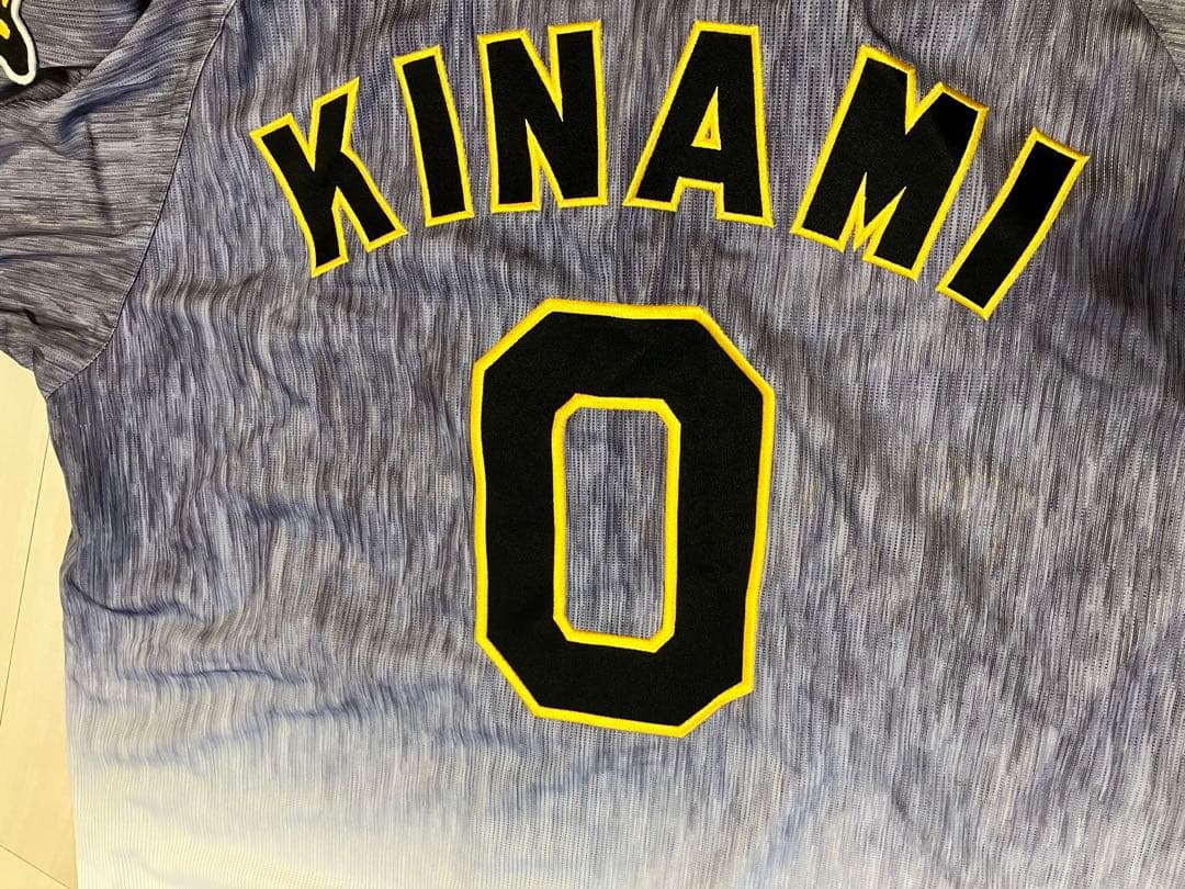 阪神タイガース 木浪聖也選手 ユニフォーム Oサイズ