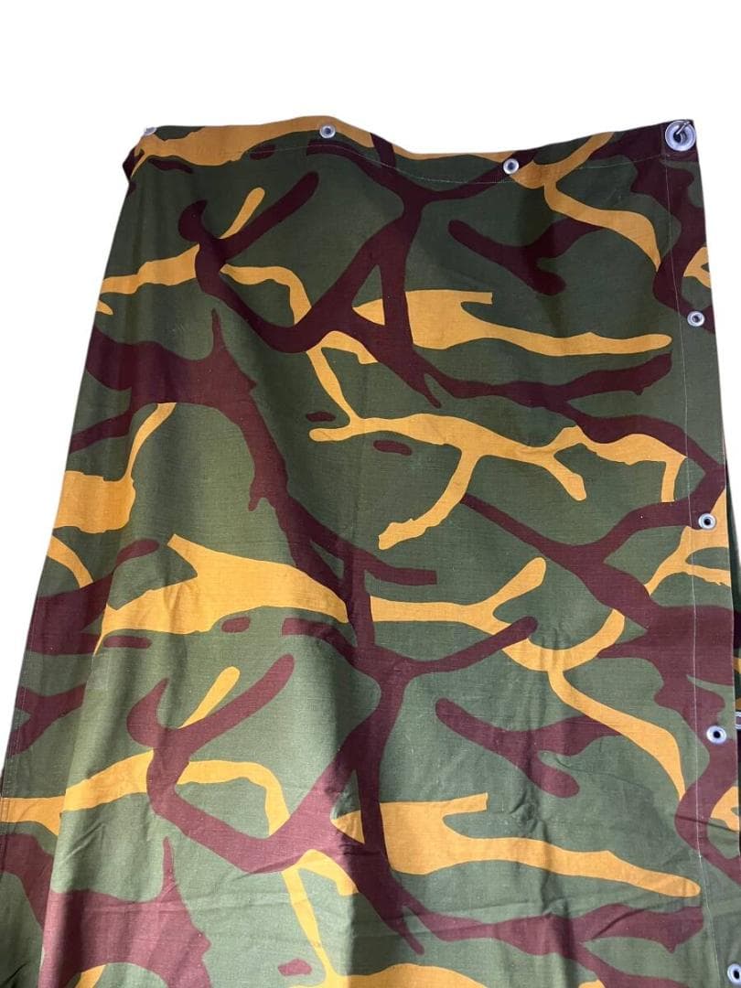【1986年製造】ユーゴスラビア軍幕 テント ポンチョ 1枚 MOL68