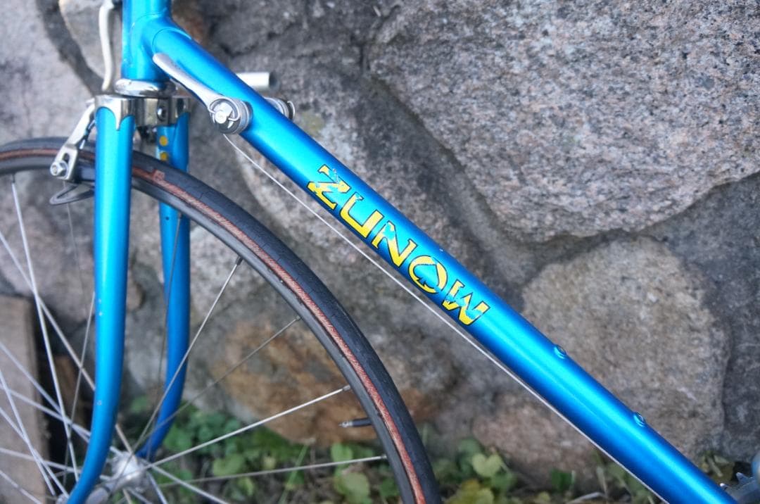 ZUNOW　T.KAGEYAMA　ロードバイク　青　シマノ600コンボ　クロモリ