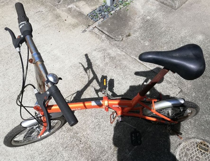 お値下げ！折り畳み自転車　MOBILLY