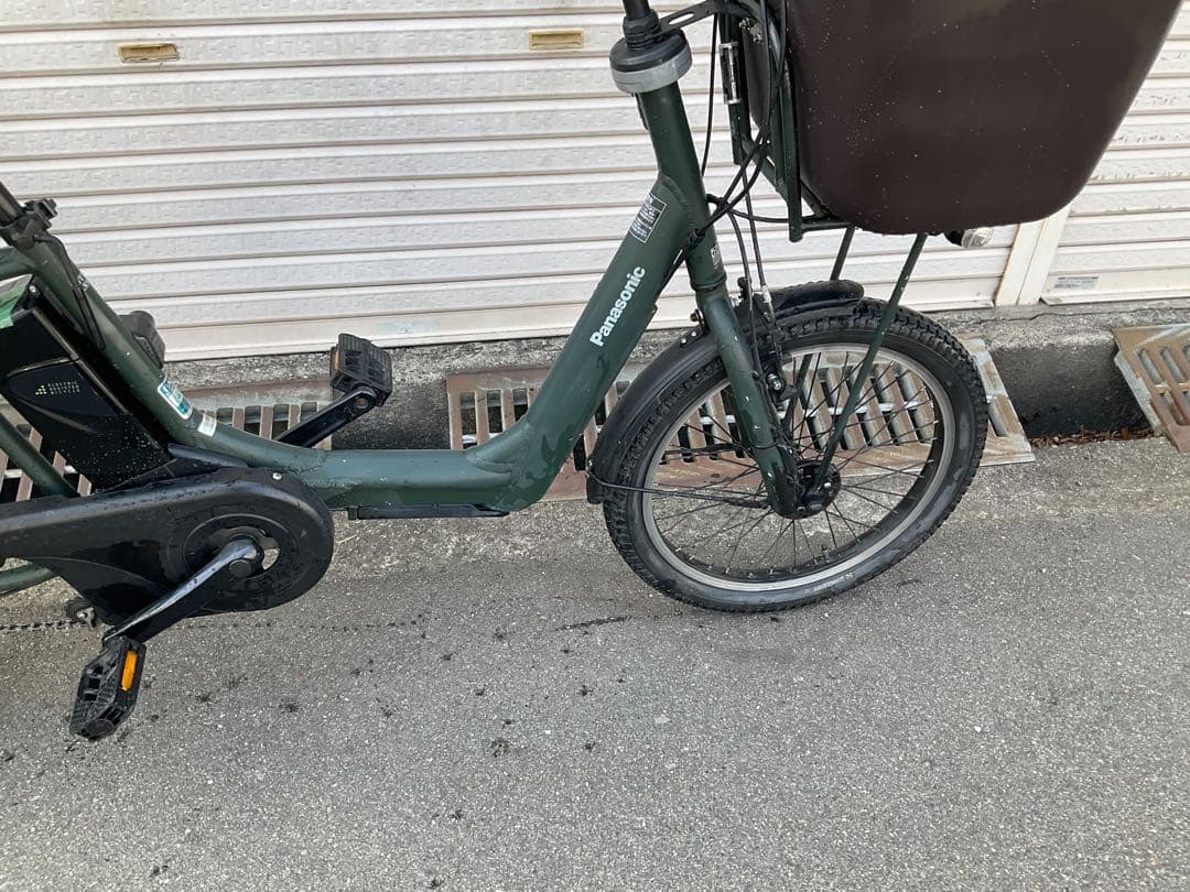 パナソニック新機種電動アシスト自転車gyuttoアニーズ20インチカーキアルミ