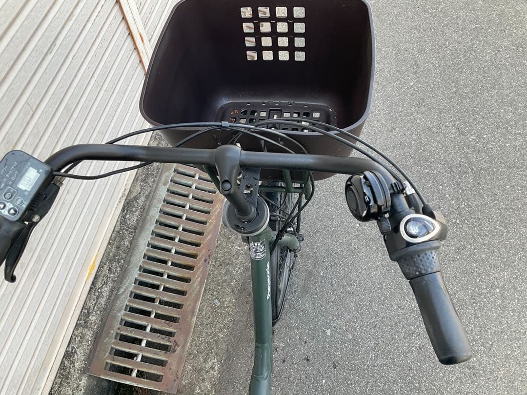 パナソニック新機種電動アシスト自転車gyuttoアニーズ20インチカーキアルミ