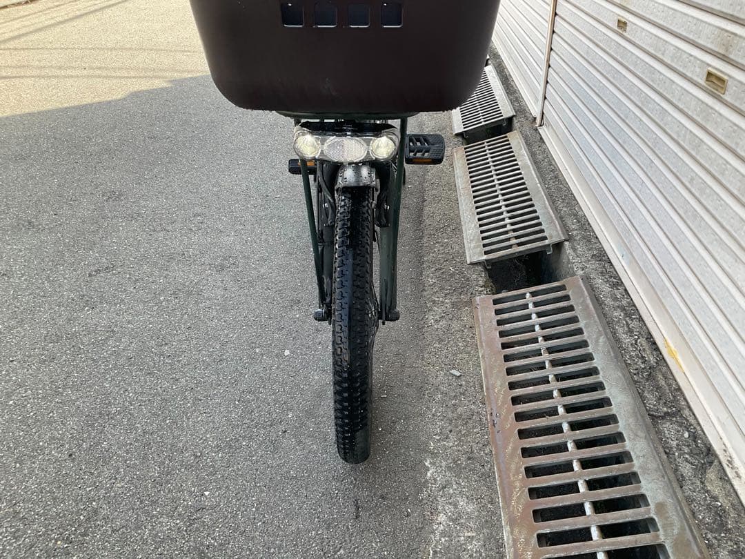パナソニック新機種電動アシスト自転車gyuttoアニーズ20インチカーキアルミ