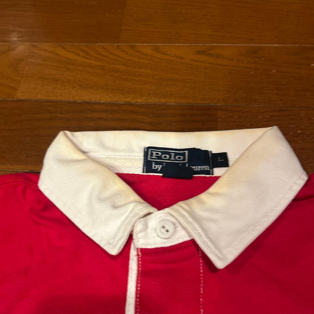 90s POLO By RALPH LAUREN ラルフローレン ラガーシャツ