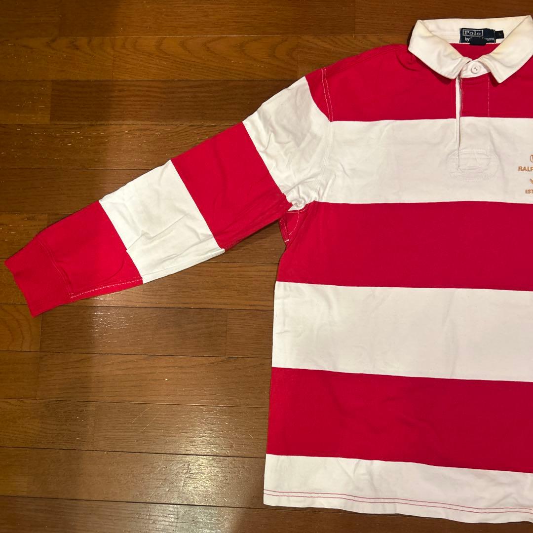 90s POLO By RALPH LAUREN ラルフローレン ラガーシャツ