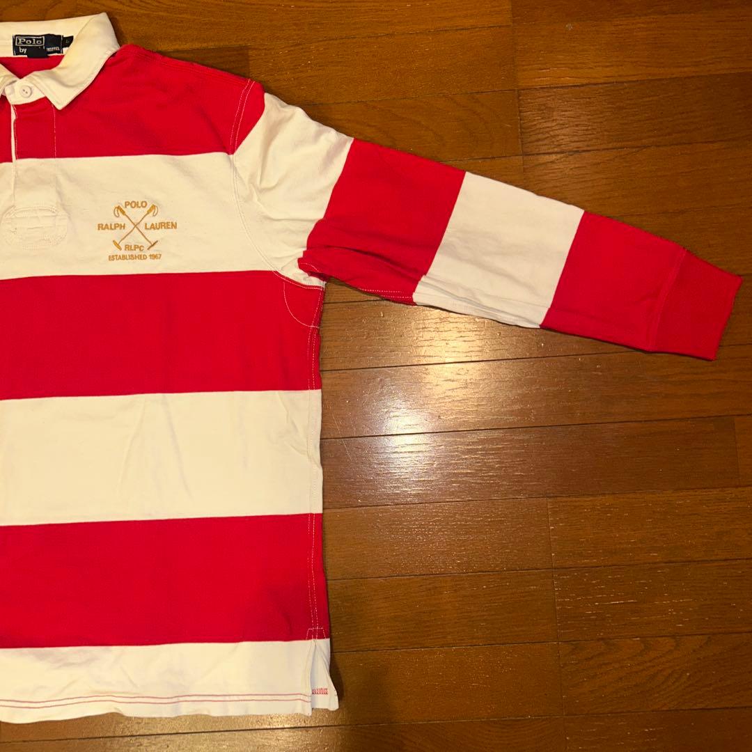 90s POLO By RALPH LAUREN ラルフローレン ラガーシャツ