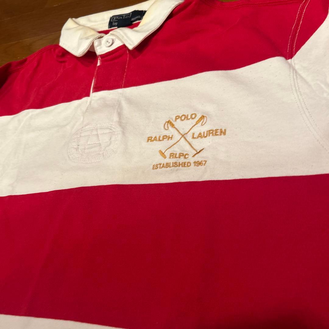 90s POLO By RALPH LAUREN ラルフローレン ラガーシャツ