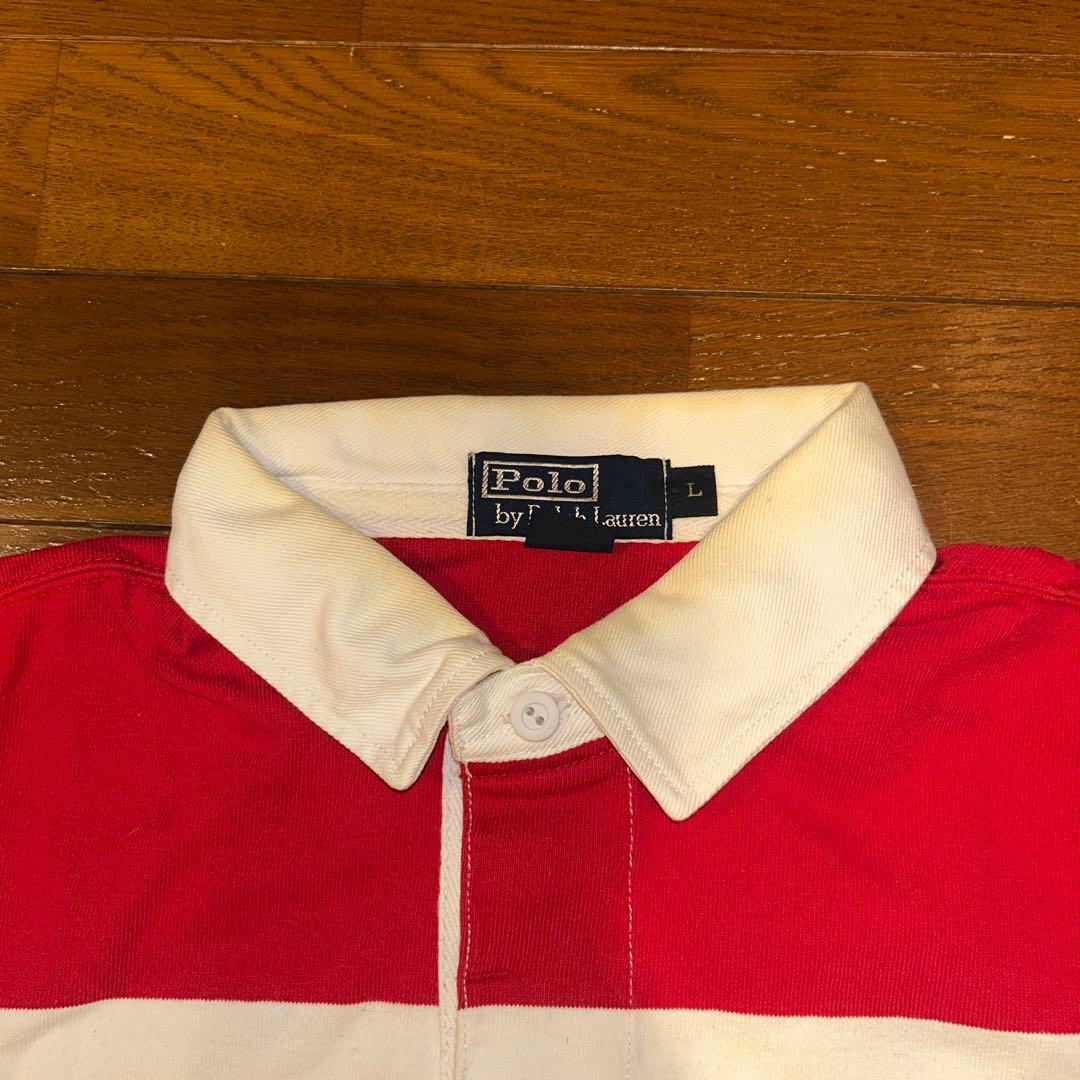 90s POLO By RALPH LAUREN ラルフローレン ラガーシャツ