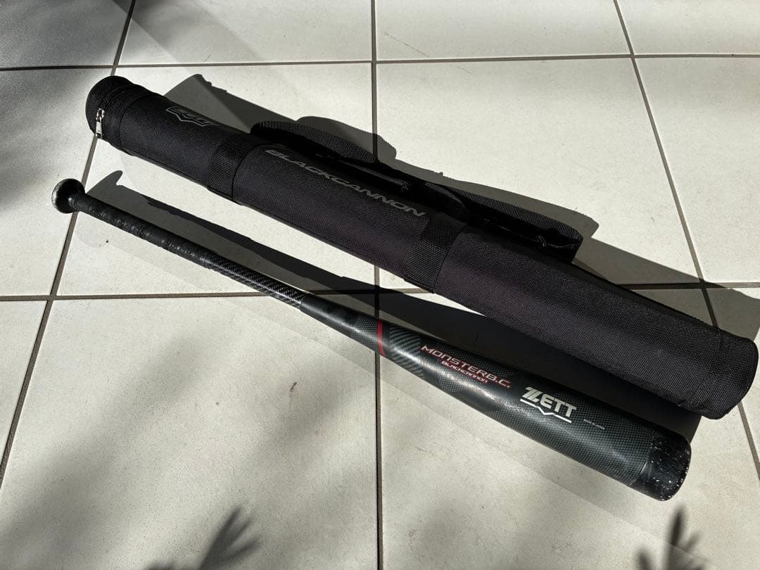 ZETT MONSTER B.C. 軟式80cm ケース付