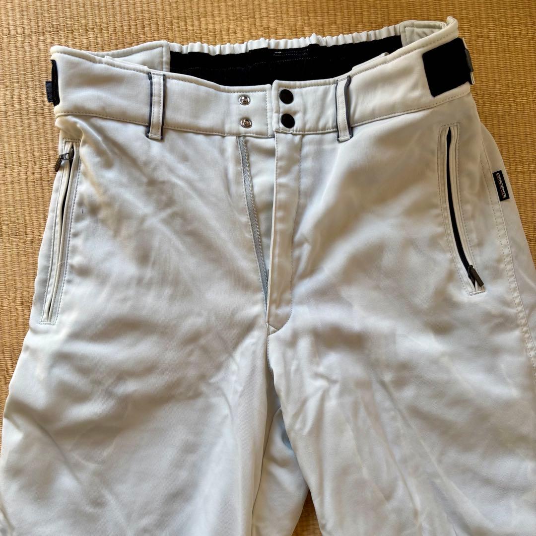 【値下げ】⛷️デサント⚫︎上下セット⚫︎オフホワイト⚫︎メンズXL