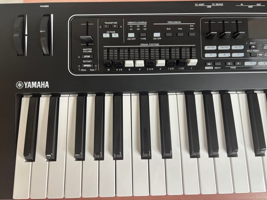 YAMAHA CK61 (純正ソフトケース＋ペダル付き)