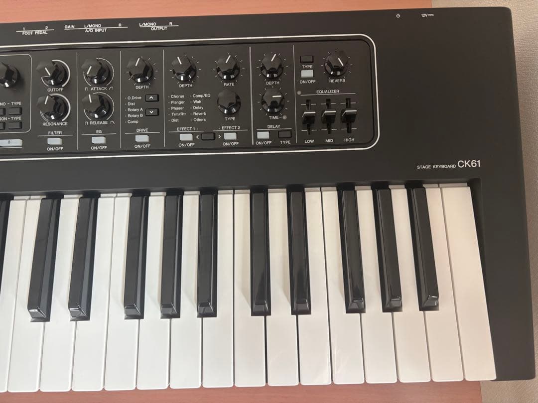 YAMAHA CK61 (純正ソフトケース＋ペダル付き)
