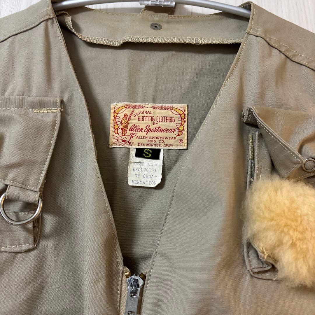 Allen Sportswearビンテージ　フィッシングベスト