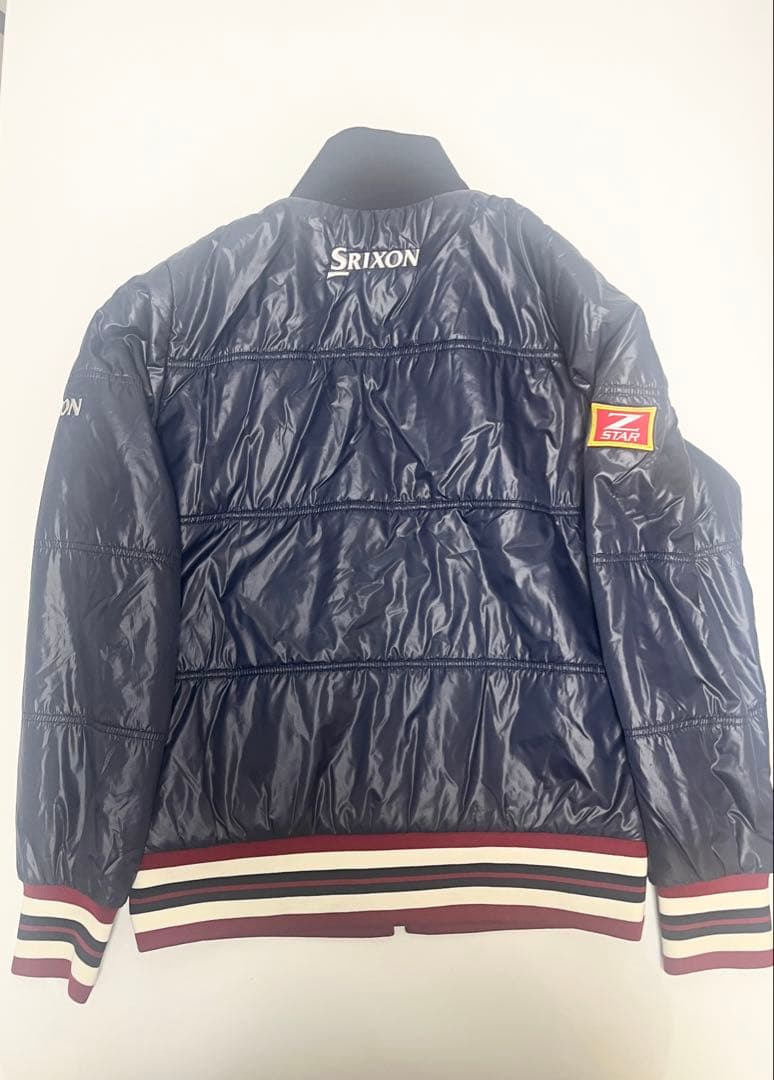 【美品‼️】Srixon Zstar ダウンジャケット 松山英樹　ゴルフ　ネイビー