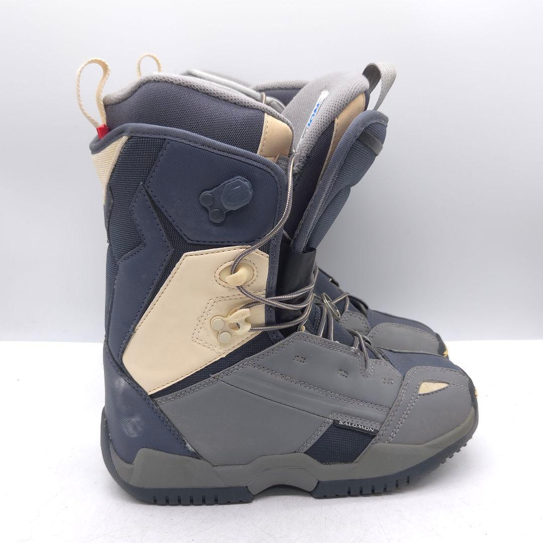 SALOMON サロモン スノーボード ブーツ 23.5cm グレー アウトドア