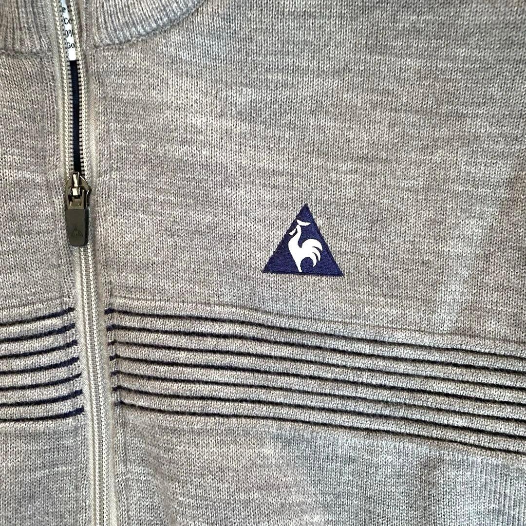 le coq sportif ゴルフコレクション セーター グレー　Ｌサイズ
