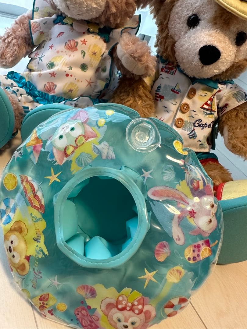 ダッフィー　シェリーメイ　サニーファン　2019 夏　ぬいぐるみ
