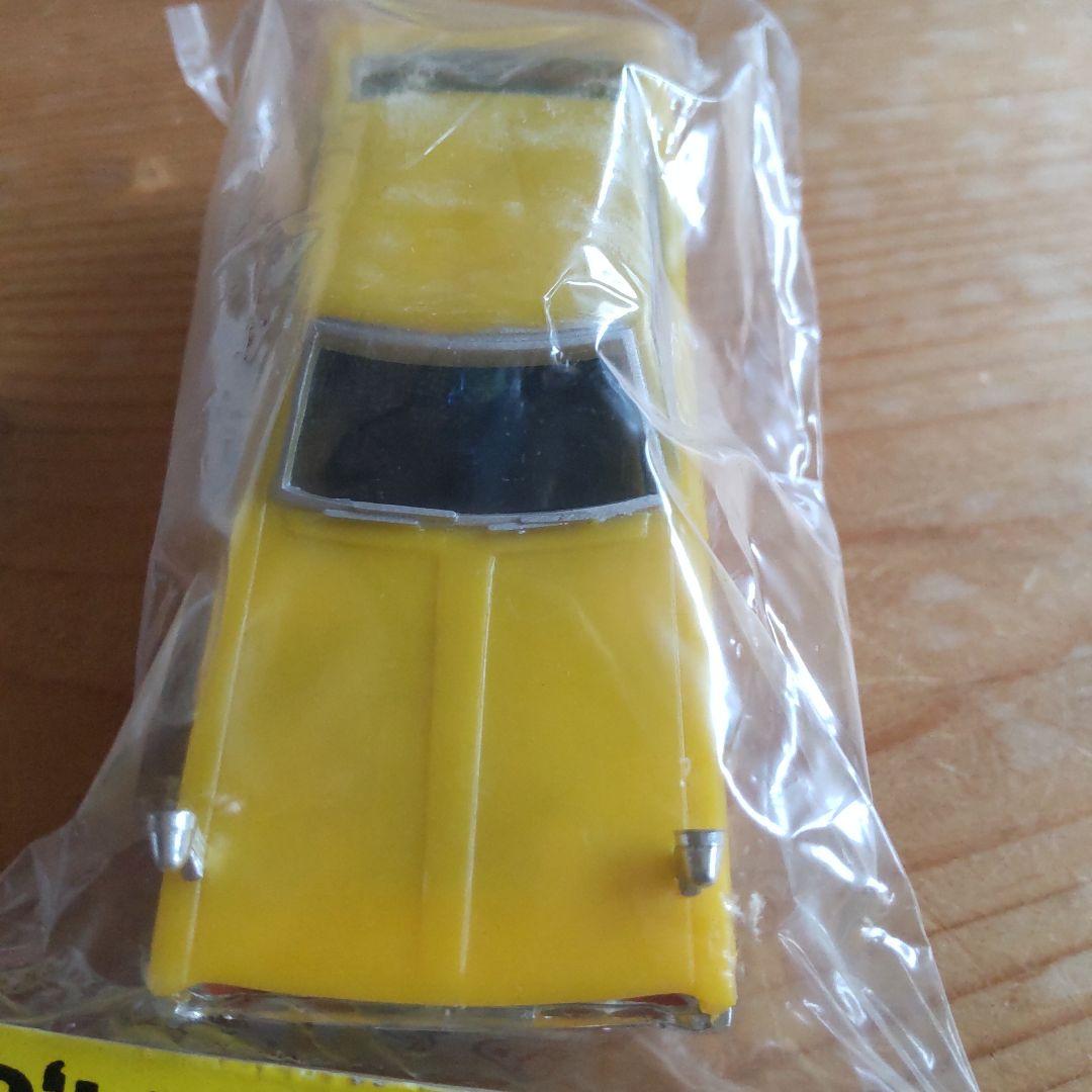 昭和レトロ BANDAI ミニカー 6台セット 赤 黄 オレンジ 新品未使用