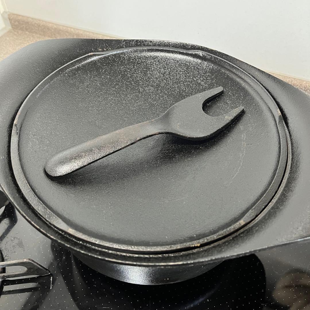 柳宗理　南部鉄器シリーズ　深型鍋　オーブン　キャンプ