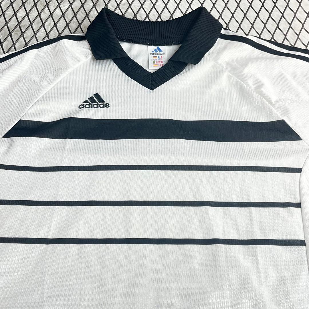 ヴィンテージ　adidas サッカーウェア　ユニフォーム　90年代　万国旗タグ
