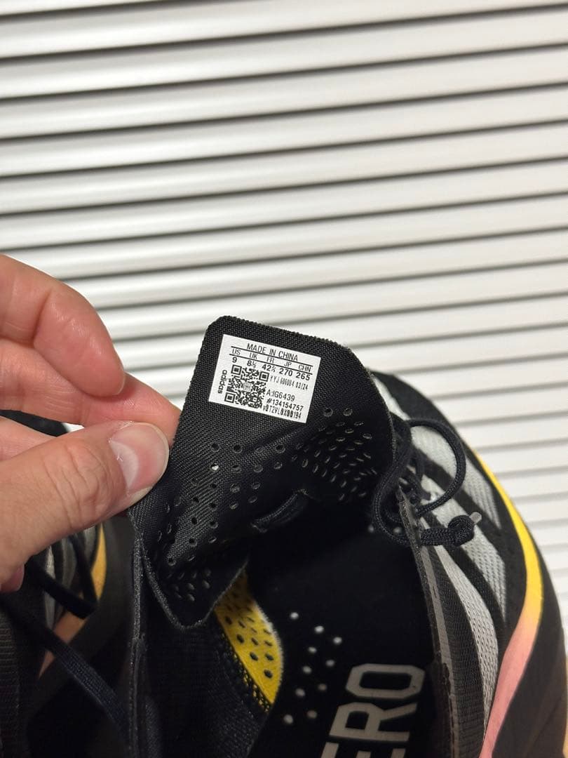 アディダス アディゼロ アディオスプロ3 M 27.0cm