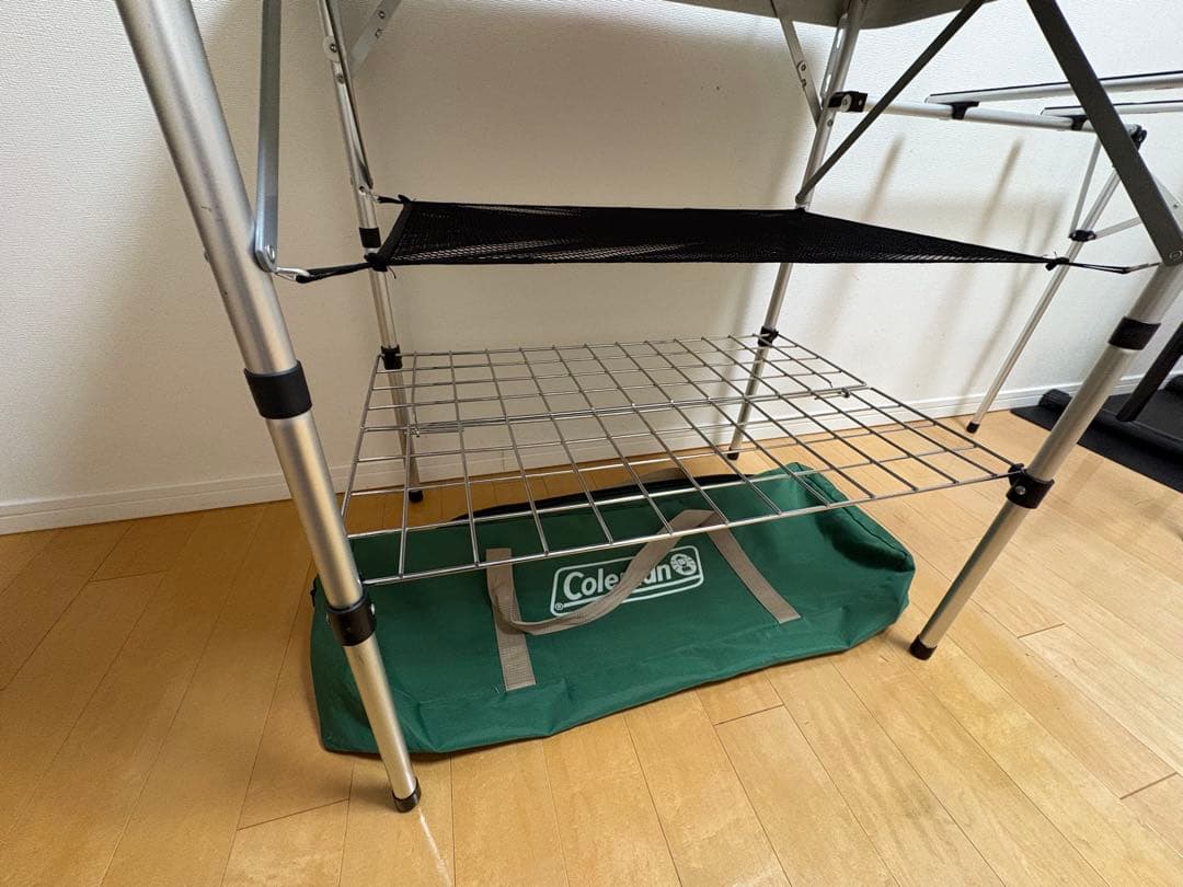 Coleman キッチンテーブル マルチカラー