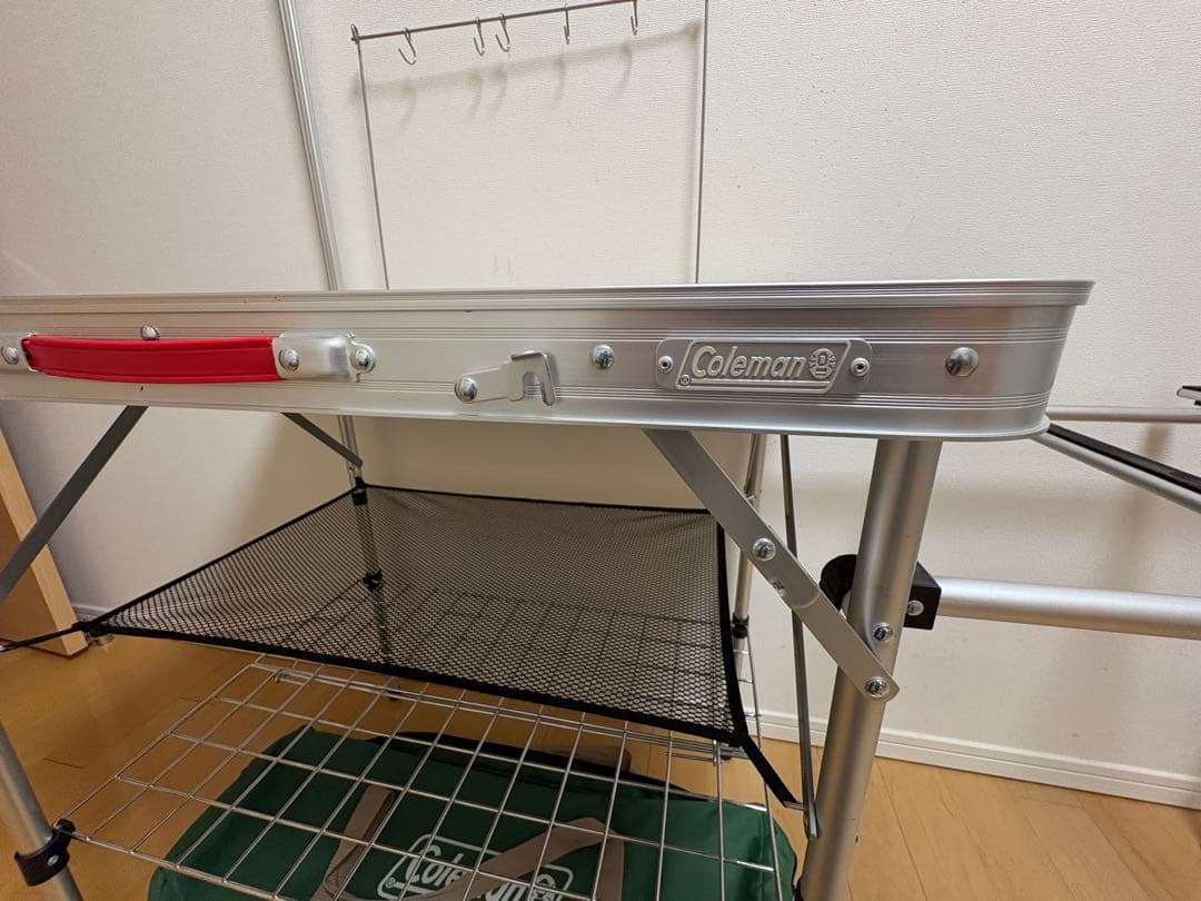 Coleman キッチンテーブル マルチカラー