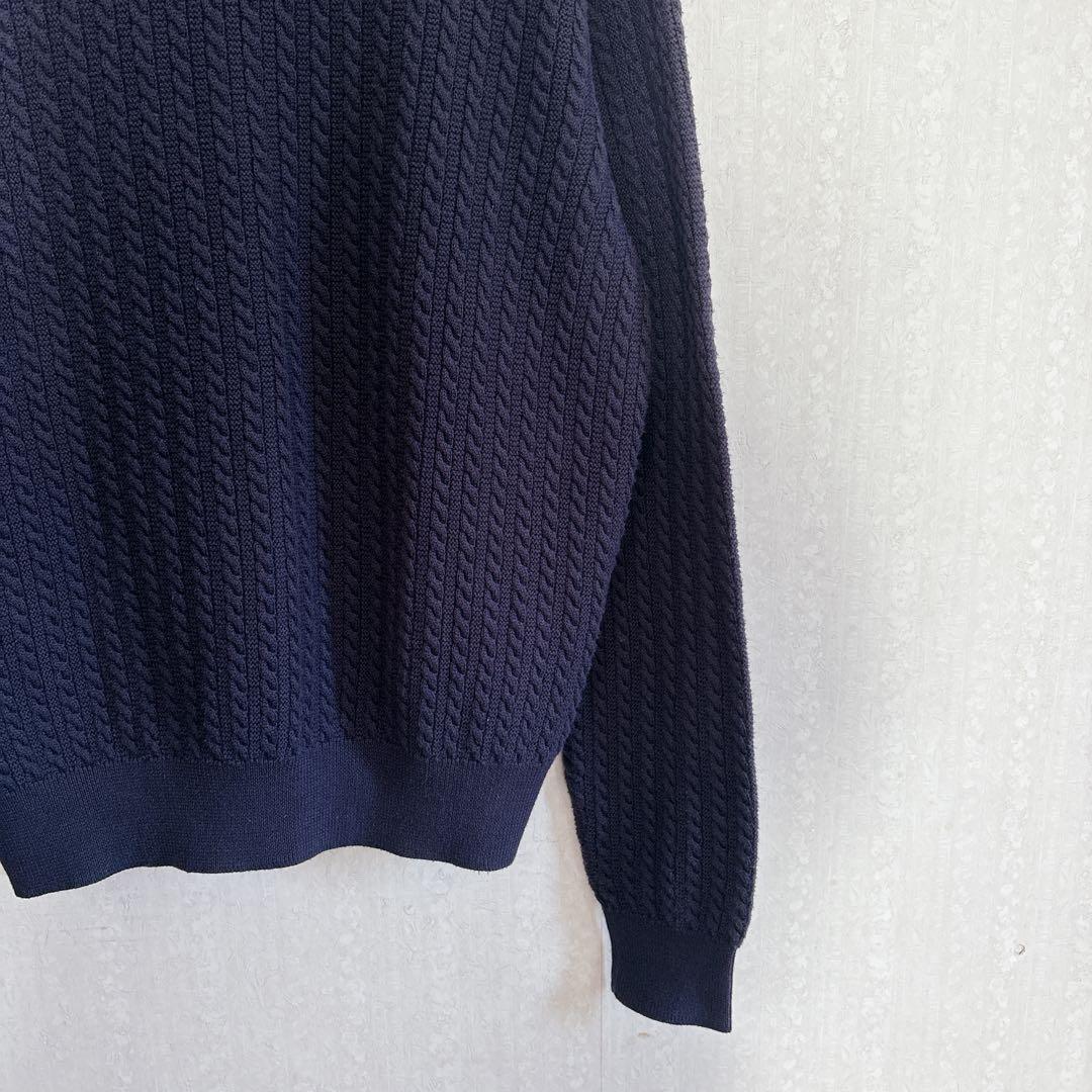 【美品】POLO GOLF RALPH LAUREN コットン ケーブルニット