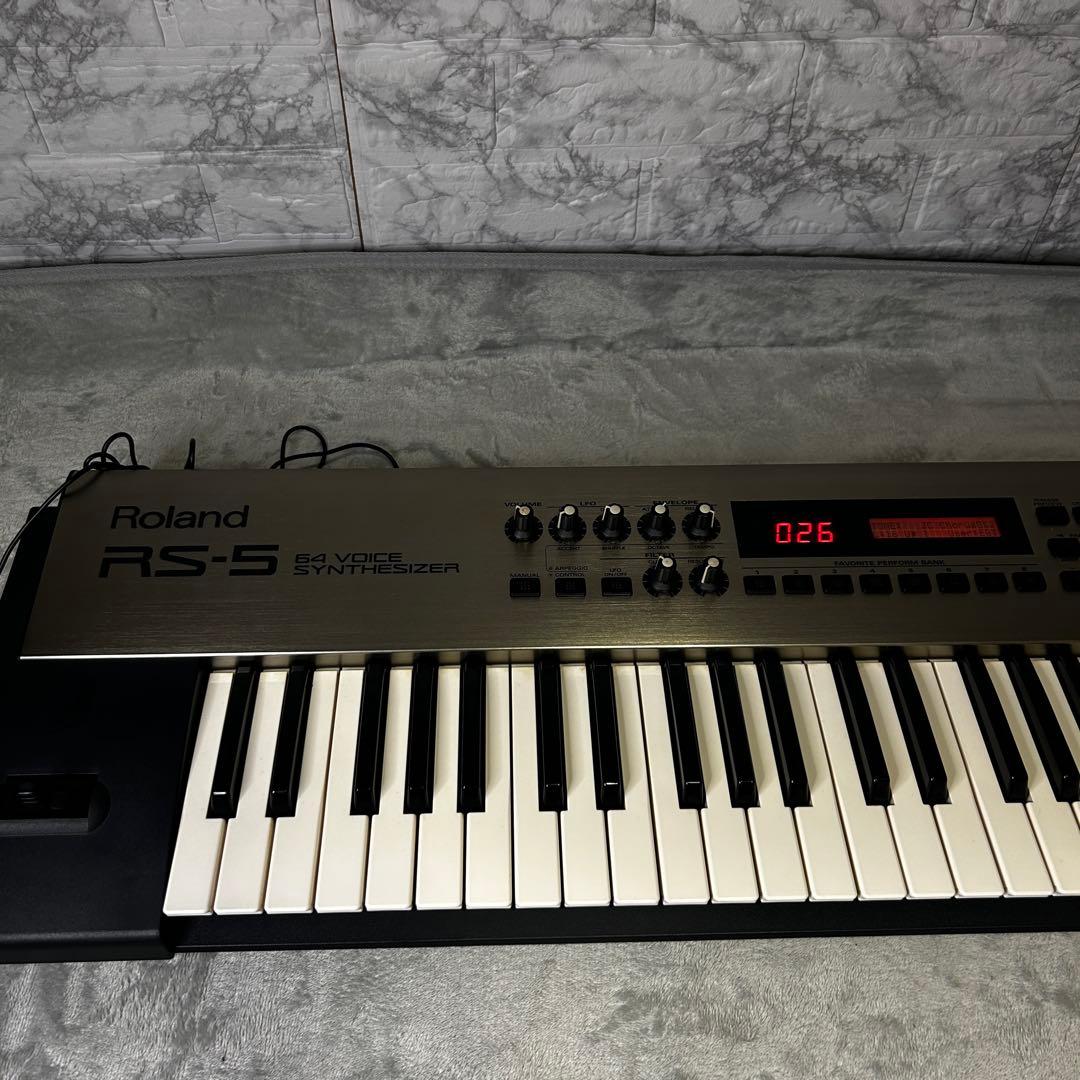 【動作良好】Roland RS-5 61鍵 シンセサイザー ローランド