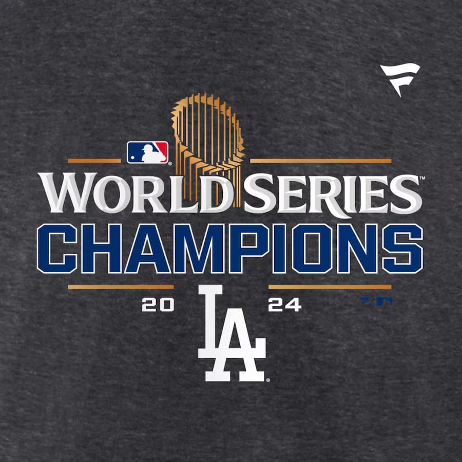 ロサンゼルス　ドジャース　ワールドシリーズチャンピオンTシャツ